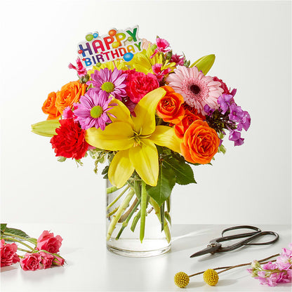 Cue the Confetti - A Florist Original –  Joannies Floral Of Birch Run, Birch Run MI