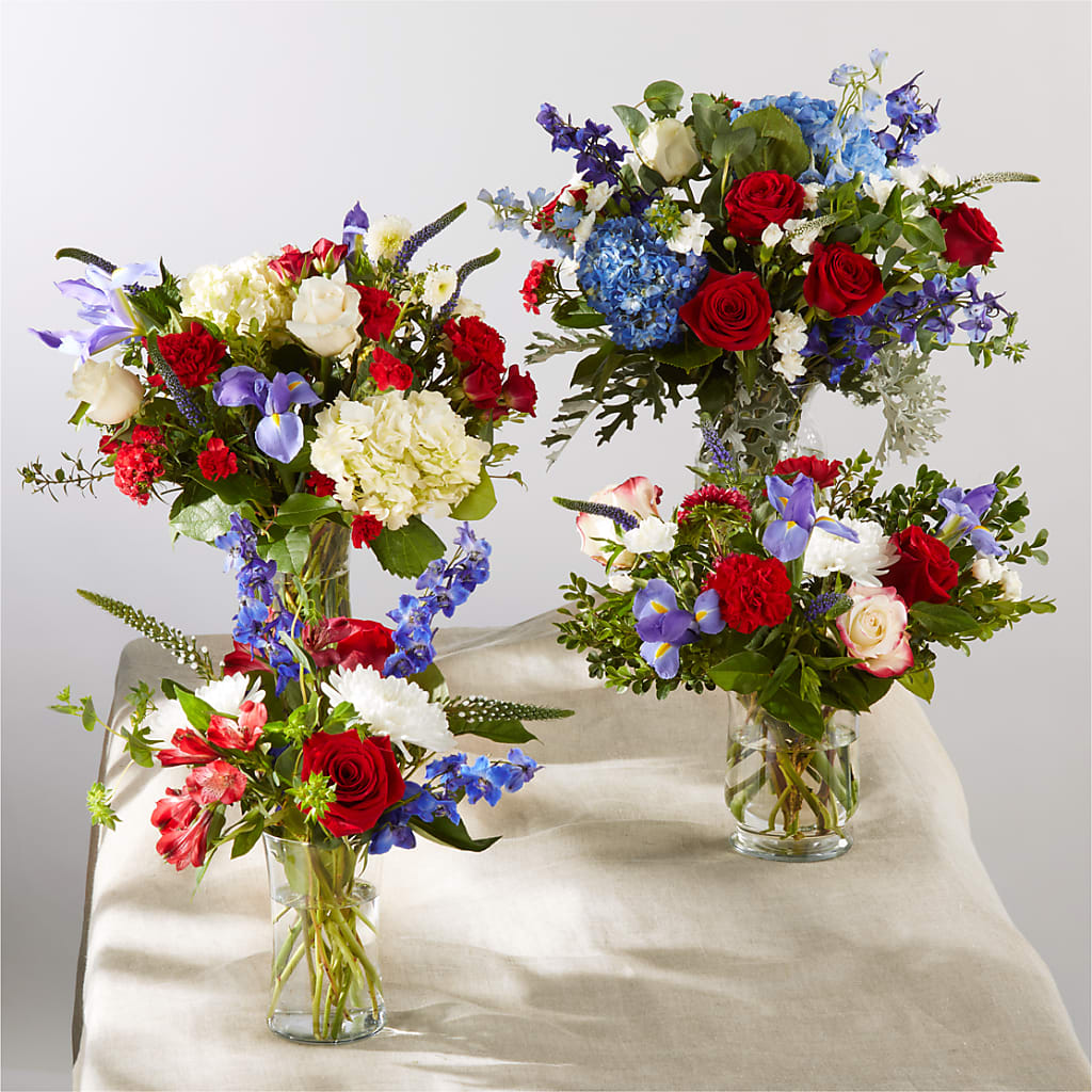 Star Spangled - A Florist Original –  Joannies Floral Of Birch Run, Birch Run MI