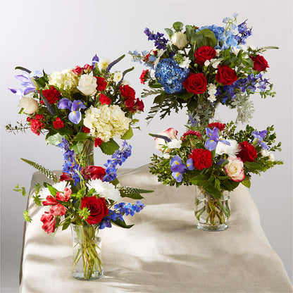 Star Spangled - A Florist Original –  Joannies Floral Of Birch Run, Birch Run MI