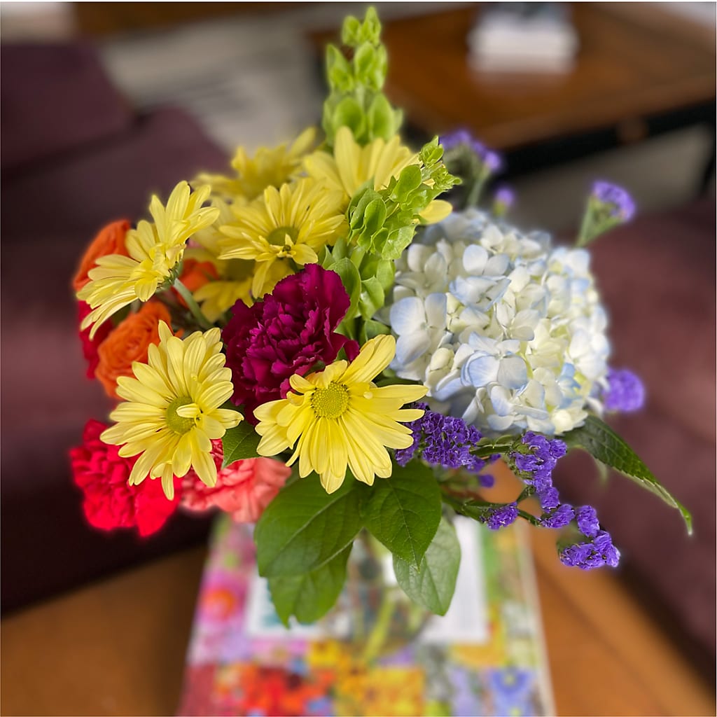Summer Spectra - A Florist Original –  Joannies Floral Of Birch Run, Birch Run MI