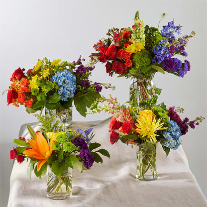 Summer Spectra - A Florist Original –  Joannies Floral Of Birch Run, Birch Run MI