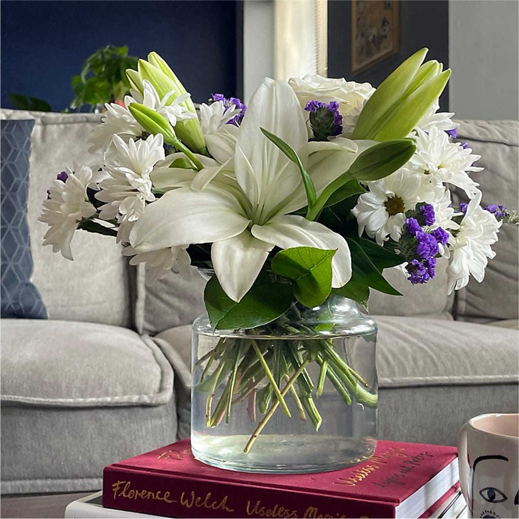 Beyond Blue Bouquet –  Joannies Floral Of Birch Run, Birch Run MI