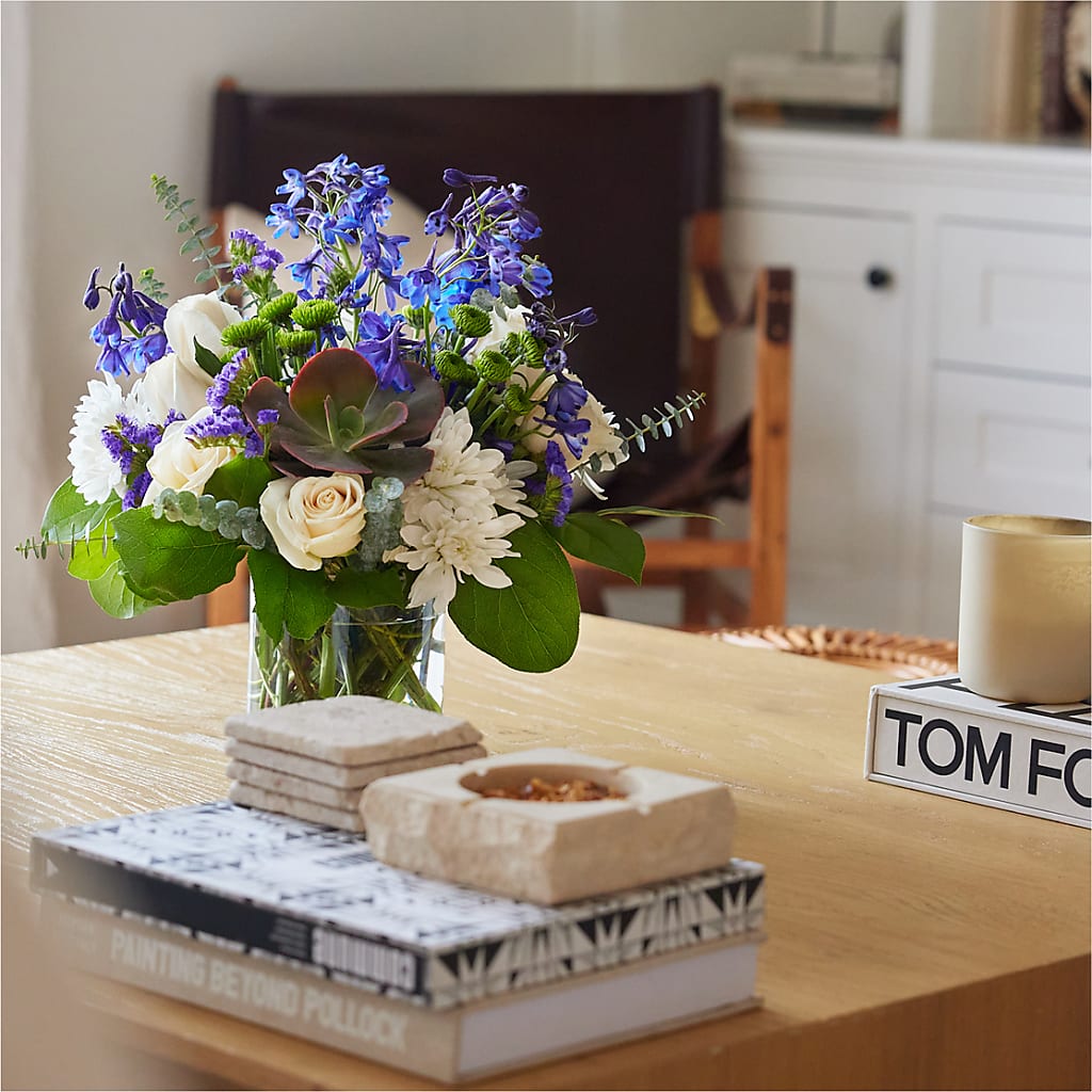 Cerulean Waves Bouquet –  Joannies Floral Of Birch Run, Birch Run MI
