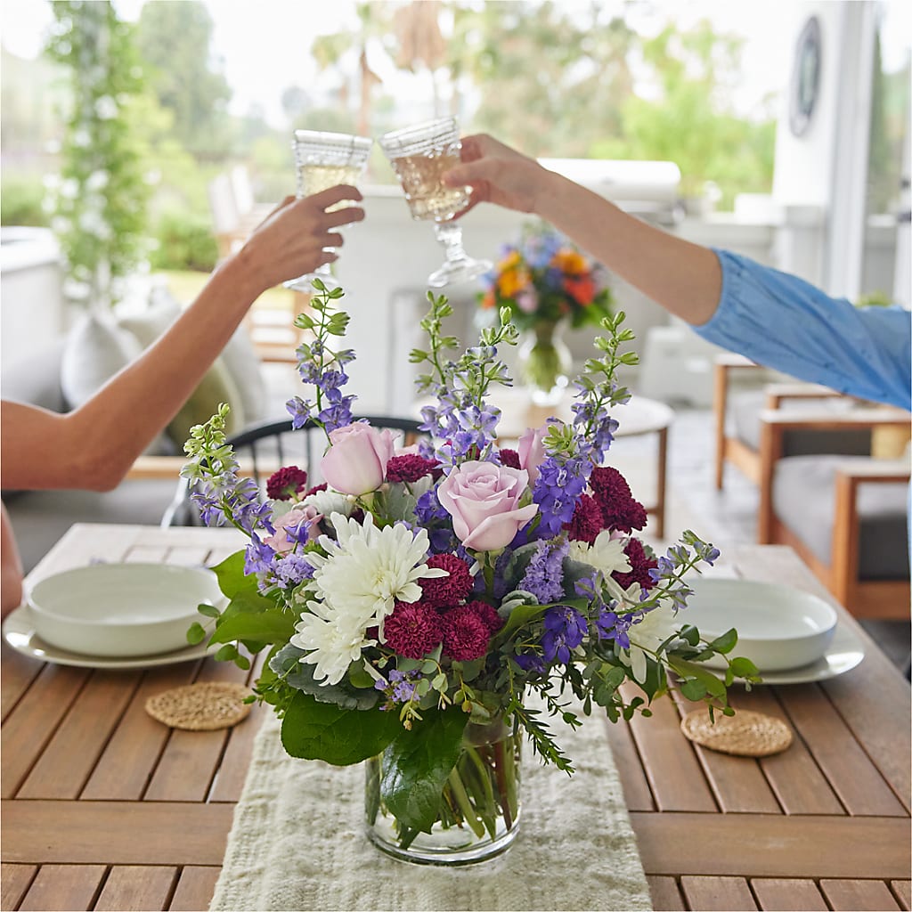 Violet Frost Bouquet –  Joannies Floral Of Birch Run, Birch Run MI