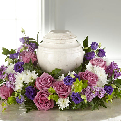 Blooming Sympathy Cremation Adornment –  Joannies Floral Of Birch Run, Birch Run MI