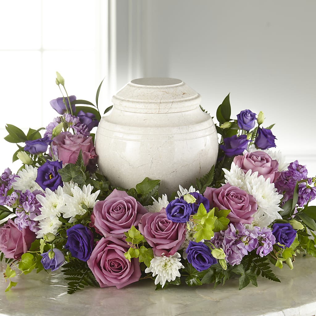 Blooming Sympathy Cremation Adornment –  Joannies Floral Of Birch Run, Birch Run MI