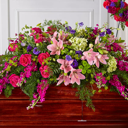 Radiant Tribute Casket Spray –  Joannies Floral Of Birch Run, Birch Run MI