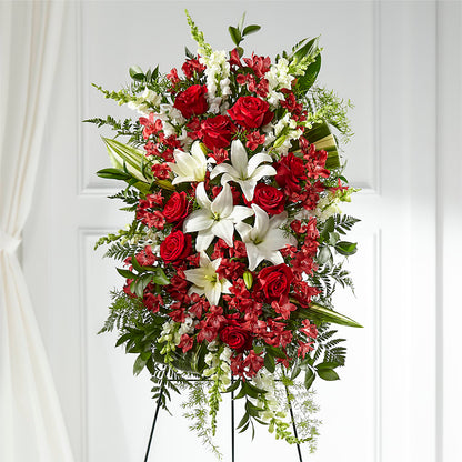 Everlasting Memory Standing Spray –  Joannies Floral Of Birch Run, Birch Run MI
