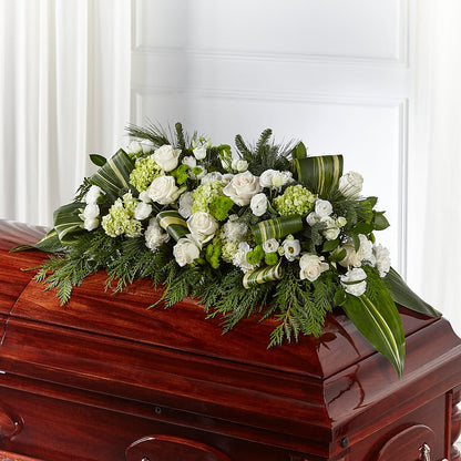 Hopeful Gesture Casket Spray –  Joannies Floral Of Birch Run, Birch Run MI