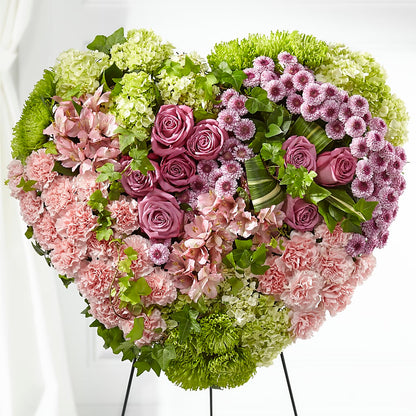 Heartwarming Standing Heart –  Joannies Floral Of Birch Run, Birch Run MI