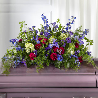 Always Treasured Casket Spray –  Joannies Floral Of Birch Run, Birch Run MI