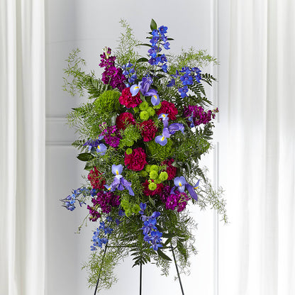 Heavenly Skies Standing Spray –  Joannies Floral Of Birch Run, Birch Run MI