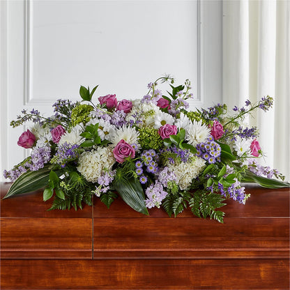 Meadows of Serenity Casket Spray –  Joannies Floral Of Birch Run, Birch Run MI