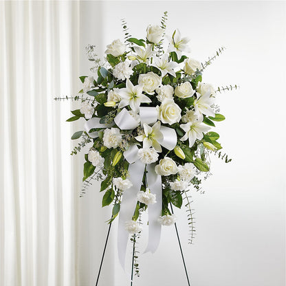 With Care Standing Spray –  Joannies Floral Of Birch Run, Birch Run MI