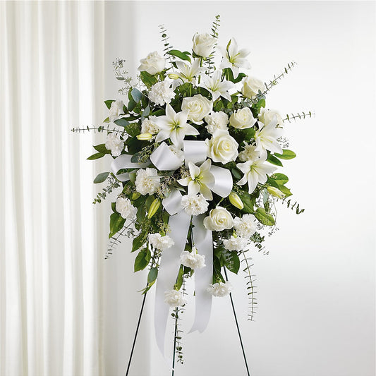 With Care Standing Spray –  Joannies Floral Of Birch Run, Birch Run MI