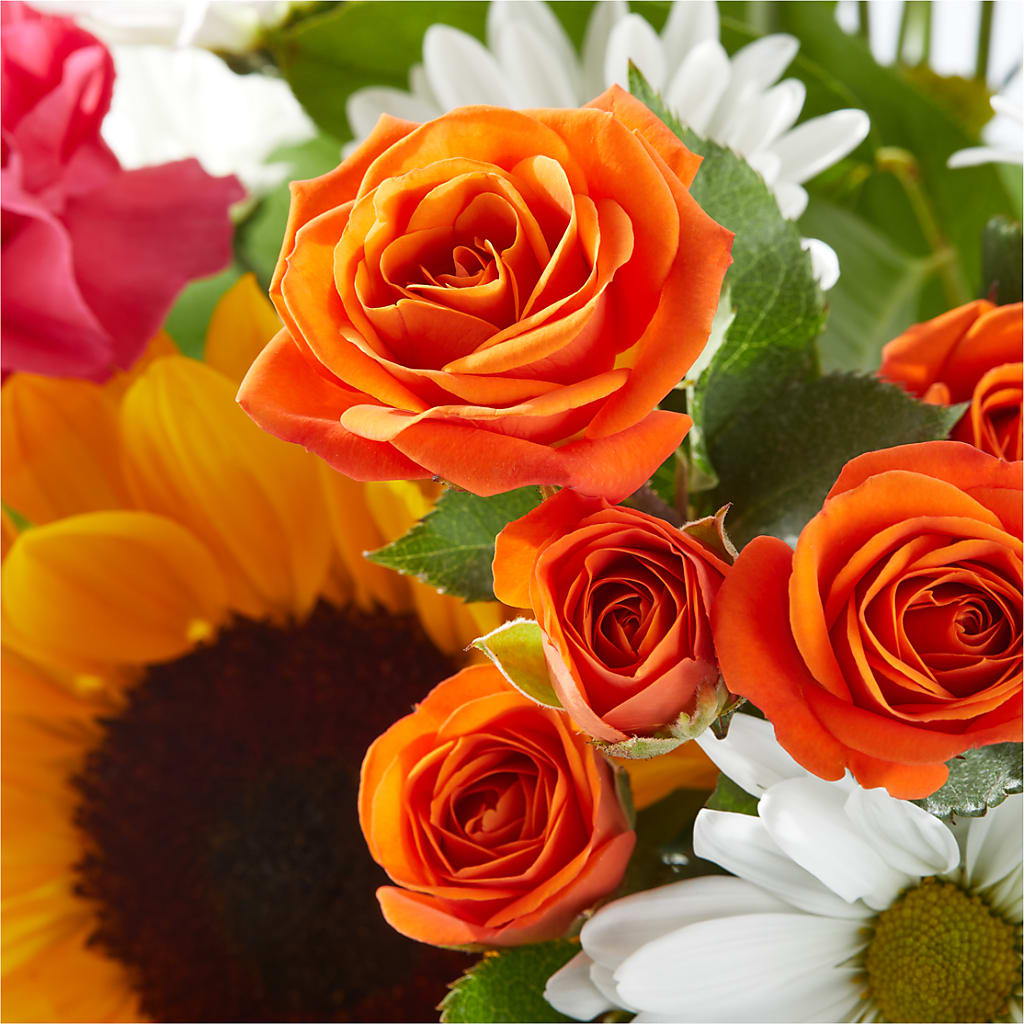 Sun-drenched Blooms Bouquet –  Joannies Floral Of Birch Run, Birch Run MI