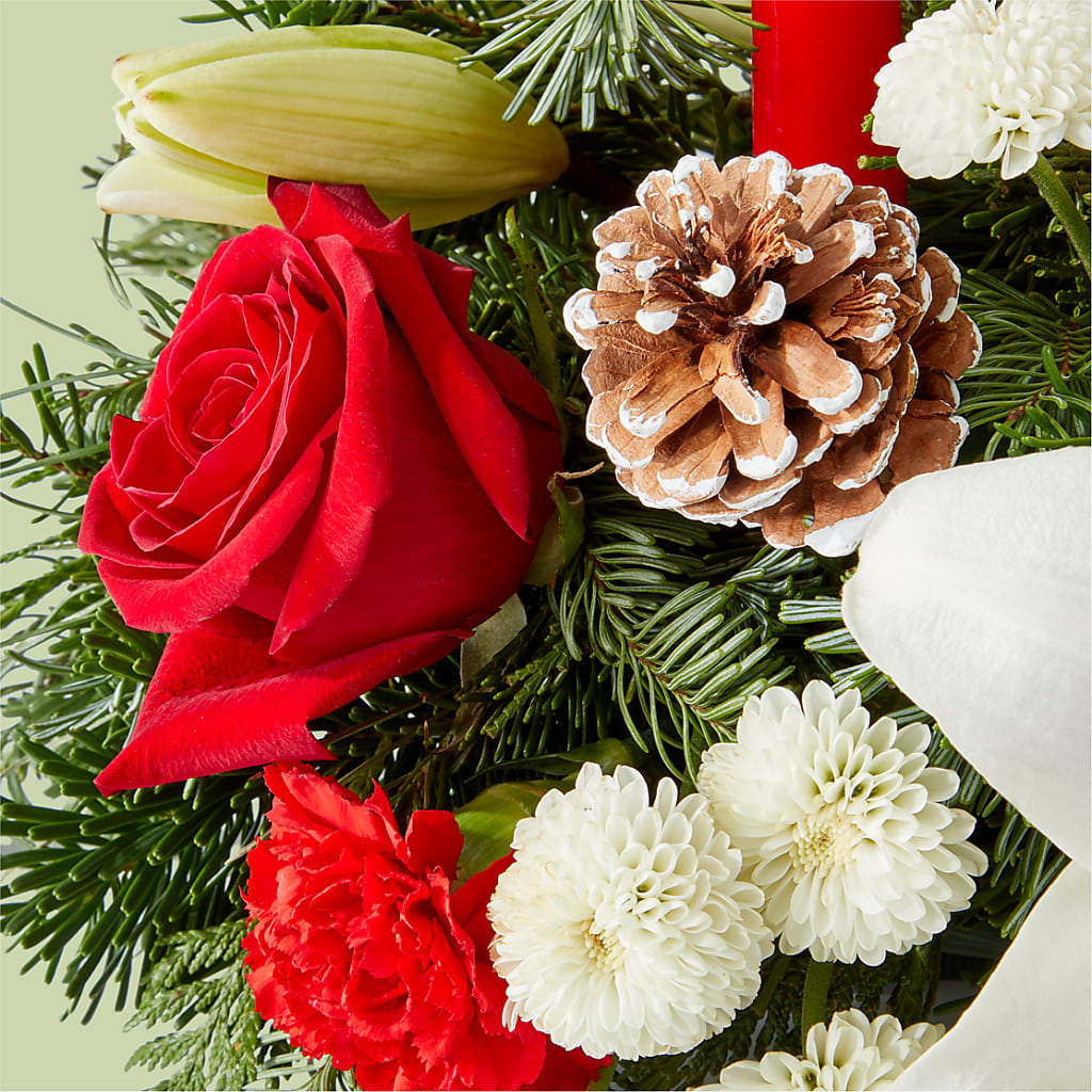 Seasonal Festivities Centerpiece –  Joannies Floral Of Birch Run, Birch Run MI