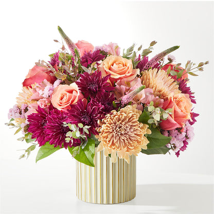 Berry Cobbler Bouquet with Ivory Vase –  Joannies Floral Of Birch Run, Birch Run MI