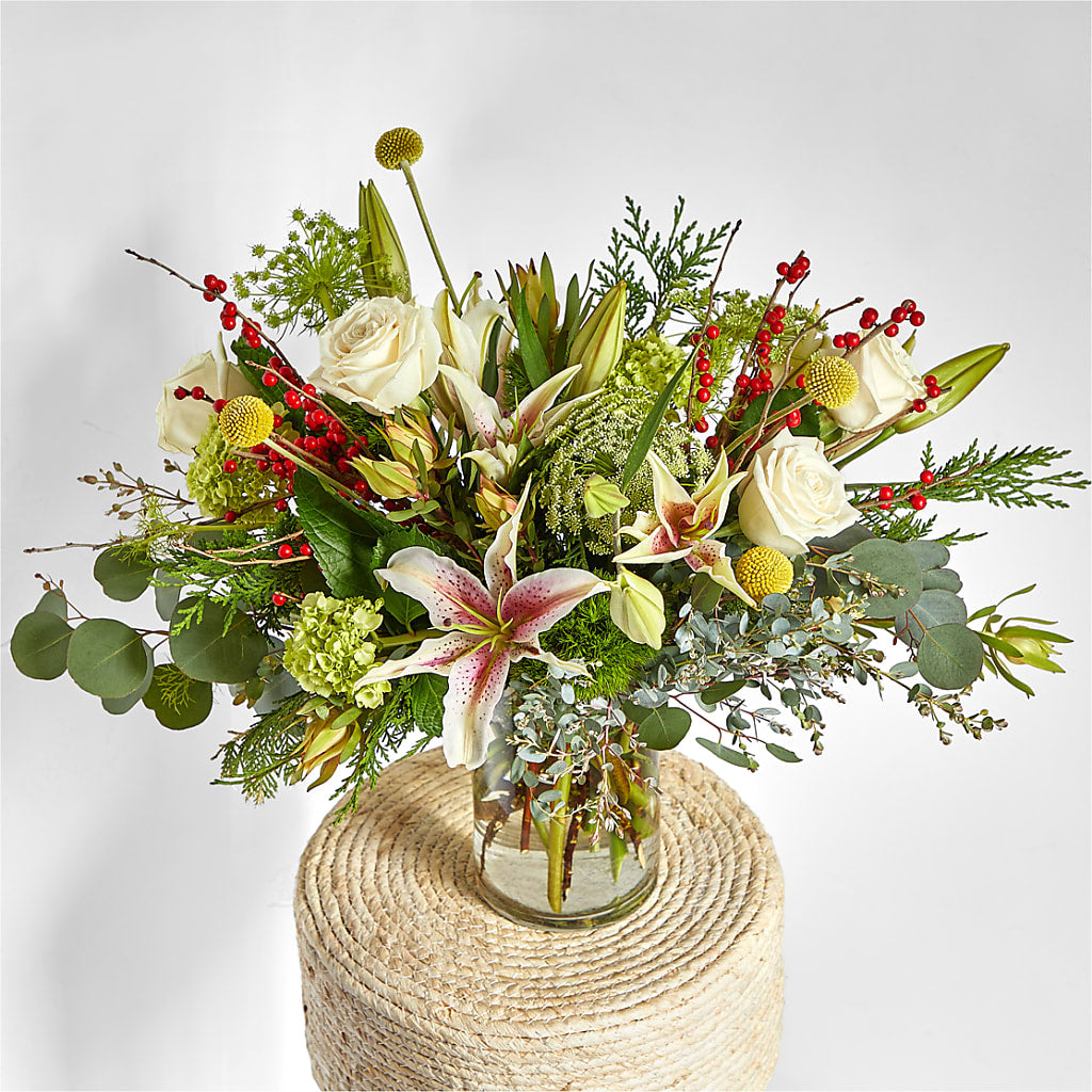 Berry & Bright Bouquet –  Joannies Floral Of Birch Run, Birch Run MI