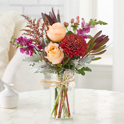 Moody Hues Bouquet –  Joannies Floral Of Birch Run, Birch Run MI