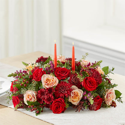 Most Thankful Centerpiece –  Joannies Floral Of Birch Run, Birch Run MI