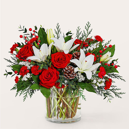 Best in Snow Bouquet –  Joannies Floral Of Birch Run, Birch Run MI