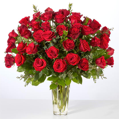 Forever Yours Fifty Stem Red Rose Bouquet –  Joannies Floral Of Birch Run, Birch Run MI